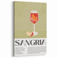 Sangria Cocktail - Wine Wall Art for Kitchen or Bar