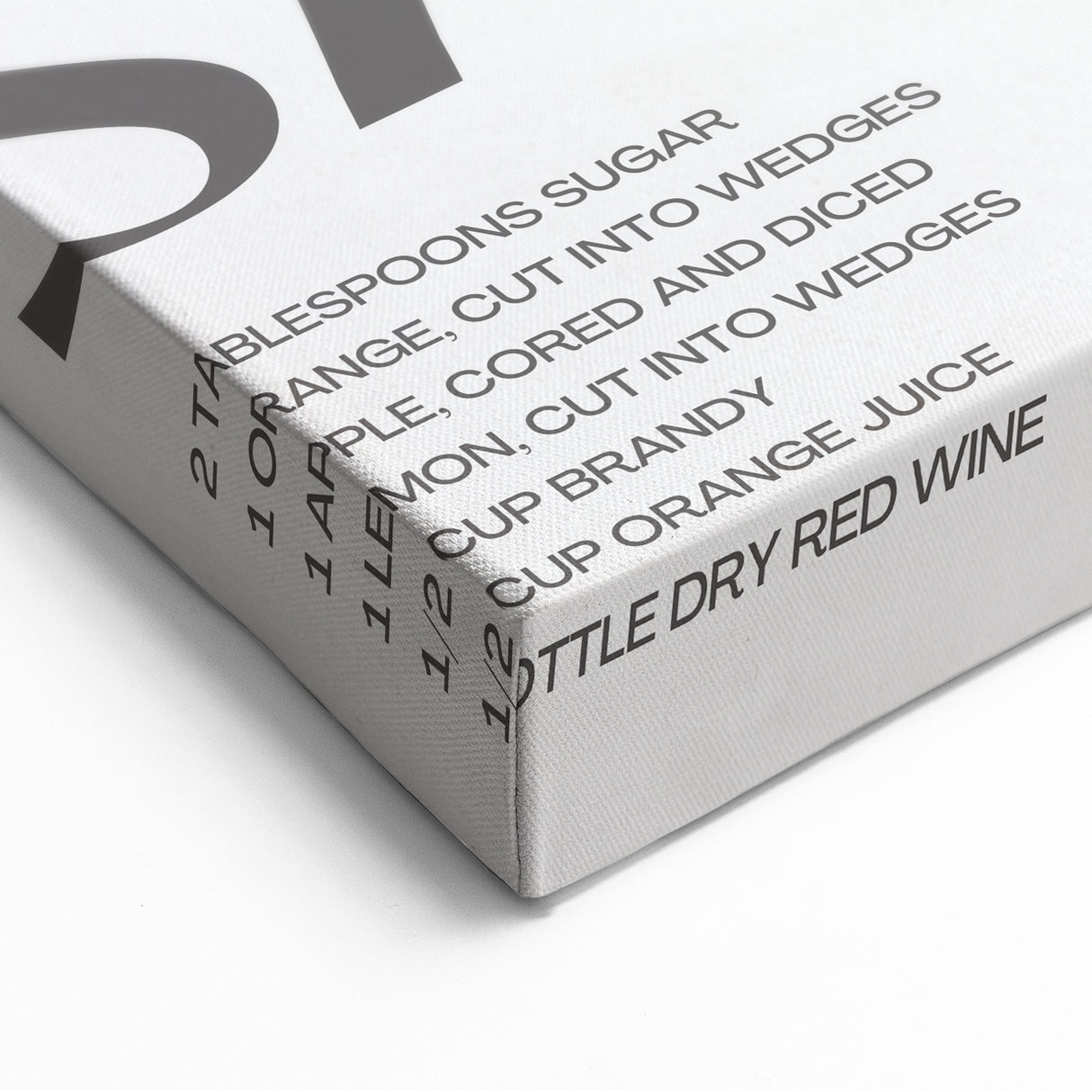 Sangria Cocktail - Wine Wall Art for Kitchen or Bar