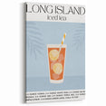 Long Island Iced Tea - Bar Wall Art for Kitchen or Lounge