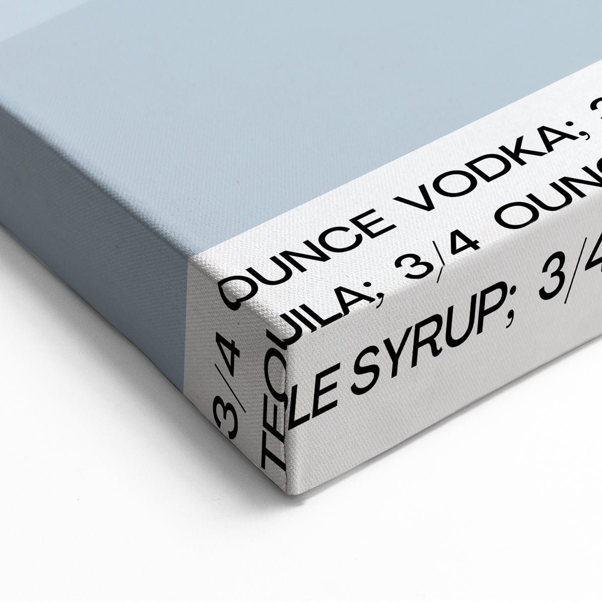 Long Island Iced Tea - Bar Wall Art for Kitchen or Lounge