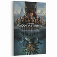2020s Vintage Movie Poster - Wakanda Forever Retro Film Art
