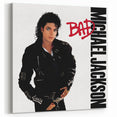 Michael Jackson Bad Retro Wall Art – Vintage Canvas Print