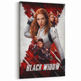 2020s Vintage Movie Poster - Black Widow Retro Film Art