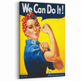Vintage Motivational Poster - We Can Do It! Retro Art