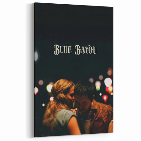 2020s Vintage Movie Poster - Blue Bayou Retro Film Art