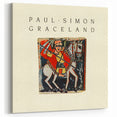 Paul Simon Graceland Retro Wall Art – Vintage Canvas Print