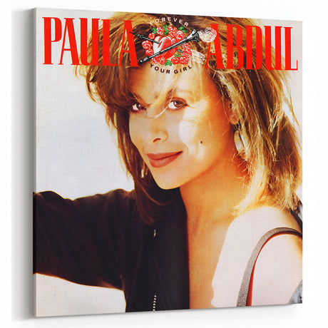 Paula Abdul Forever Your Girl Retro Wall Art – Vintage Canvas Print