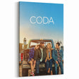 2020s Vintage Movie Poster - CODA Retro Film Art