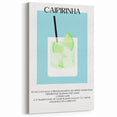 Caipirinha Cocktail Print - Beverage Wall Art for Kitchen & Bar