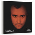 Phil Collins No Jacket Required Retro Wall Art – Vintage Canvas Print