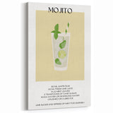 Mojito Cocktail Print - Kitchen Wall Art for Refreshing Decor