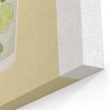 Mojito Cocktail Print - Kitchen Wall Art for Refreshing Decor
