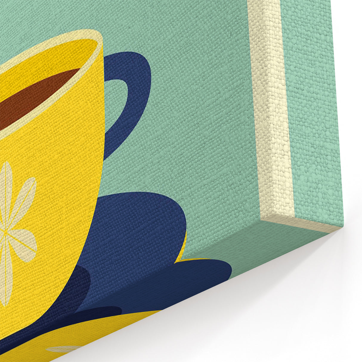 Vintage Motivational Poster - Coffee Is Always a Good Idea Retro Art