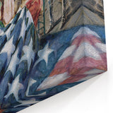 Betsy Ross Flag Sewing - American Flag Wall Art