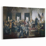 Constitutional Convention - Red, White, and Blue Wall Art