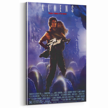Retro Wall Art – Aliens 1986 Vintage Poster