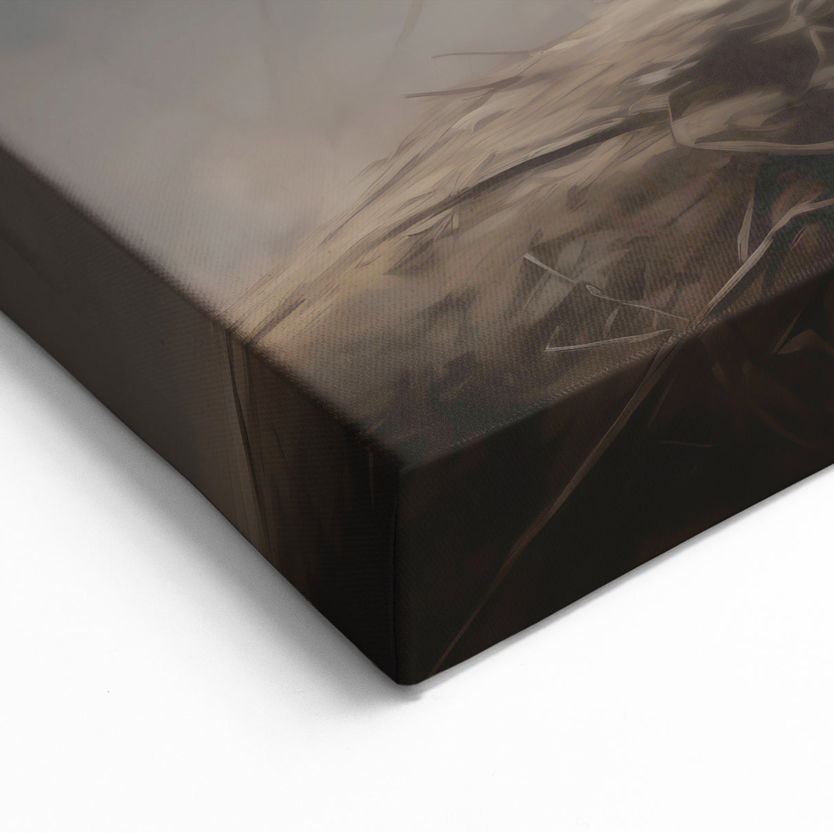 Soldier & American Flag - Patriotic Wall Art