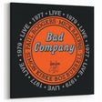 Bad Company Live 1977-1979 Poster – Retro Rock Wall Art