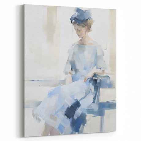 Classic Portrait Artwork – Vintage Impressionist Wall Art Print