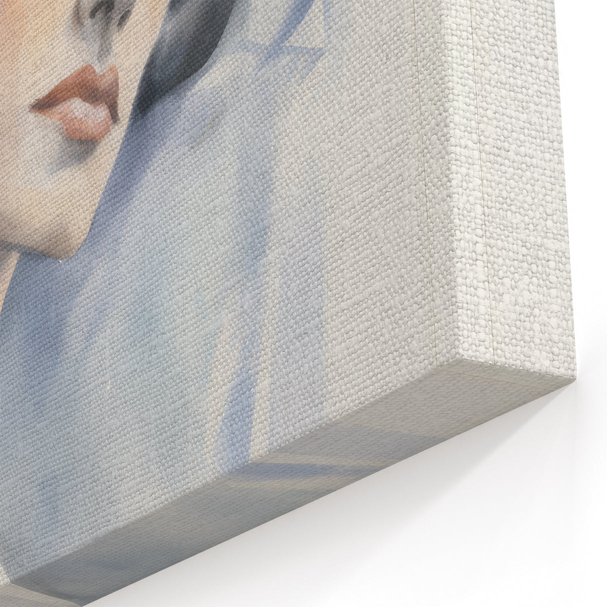 Vintage Portrait Art – Elegant Retro-Inspired Wall Art Print