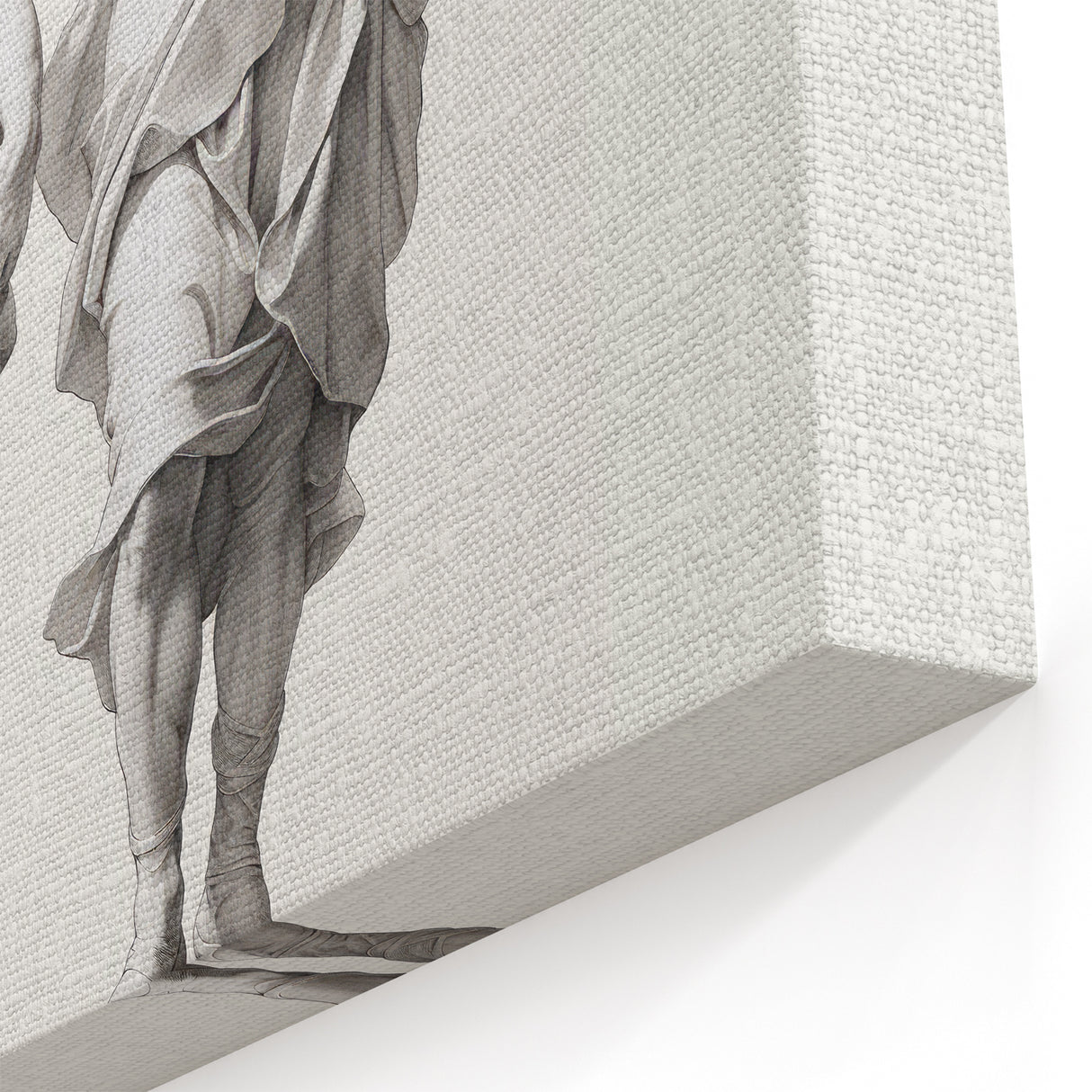 Vintage Portrait Art – Classic Greco-Roman Sculpture Wall Print