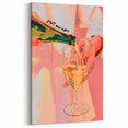 Pouring Champagne - Stylish Beverage Wall Art