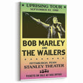 Vintage Bob Marley Uprising Tour Poster 1980 - Retro Music Wall Art