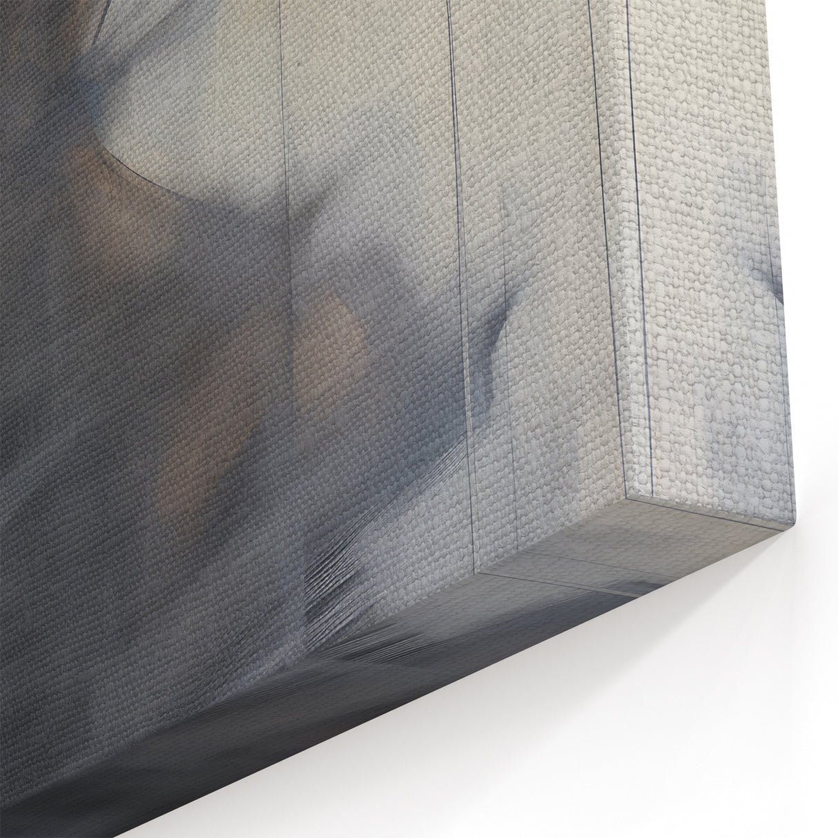 Timeless Portrait Print – Abstract Vintage Woman in Deep Reflection