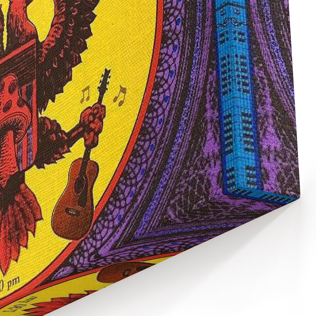 Allman Brothers Band Red Rocks Poster - Retro Music Wall Art
