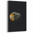 Moody Harvest Pumpkin Fall Wall Art – Autumn Canvas Print