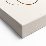 No Inspirational Quote, Just Coffee - Minimalist Coffee Wall Art