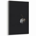 Minimalist White Pumpkin Fall Wall Art – Autumn Canvas Print