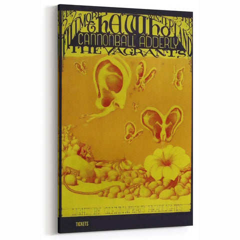 Cannonball Adderley Retro Poster | Vintage Music Wall Art
