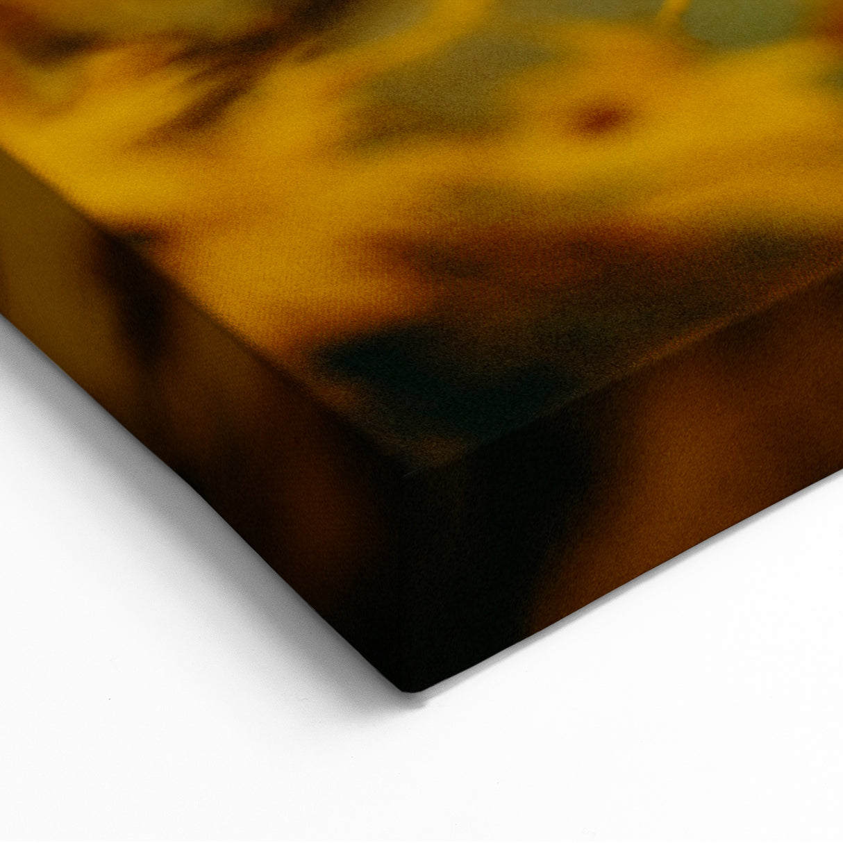 Golden Autumn Leaves Fall Wall Art – Seasonal Nature Canvas Print