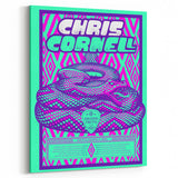 Chris Cornell Higher Truth South America Poster | Retro Music Art