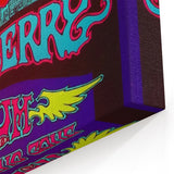 Chuck Berry Fillmore West Poster | Vintage Retro Music Art
