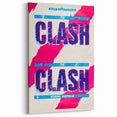 The Clash Australia Tour Poster | Retro Music Wall Art