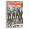 The Clash Hamburg 1980 Poster | Retro Punk Rock Wall Art