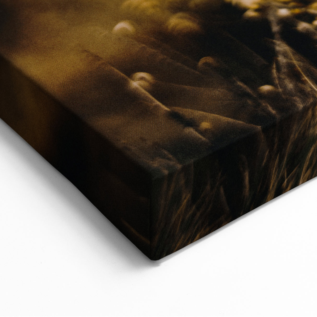 Golden Wildflowers Fall Wall Art – Nature-Inspired Autumn Print