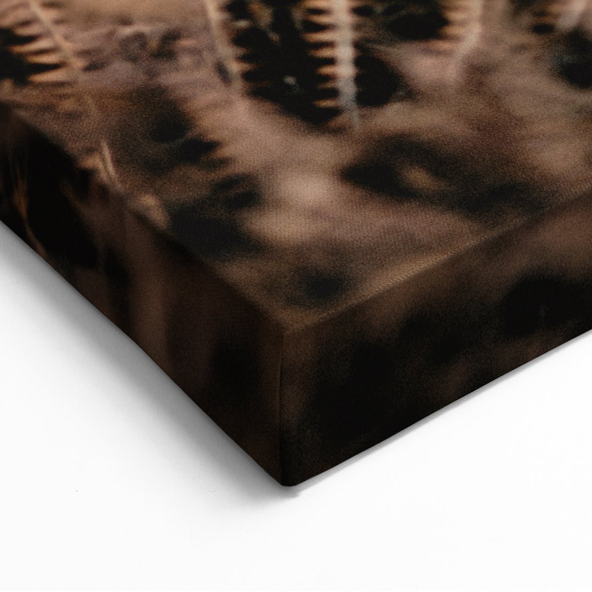 Rustic Fern & Pinecone Fall Wall Art – Nature-Inspired Canvas