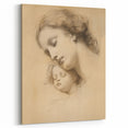 Vintage Portrait Art - Timeless Mother & Child Antique Print
