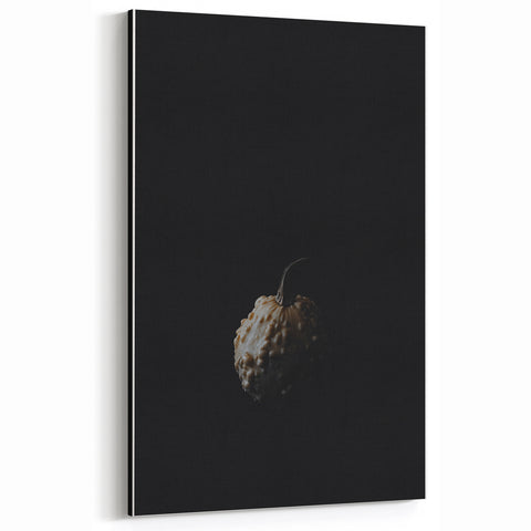 Minimalist Pumpkin Art – Fall Canvas Art, Autumn Wall Decor