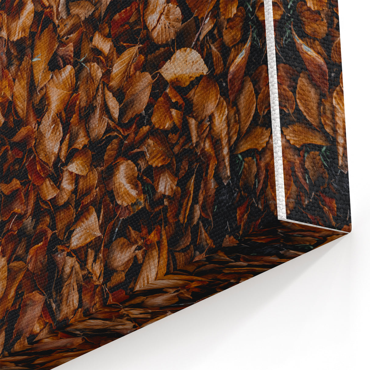 Textured Autumn Leaves – Fall Art Prints, Autumn Wall Decor