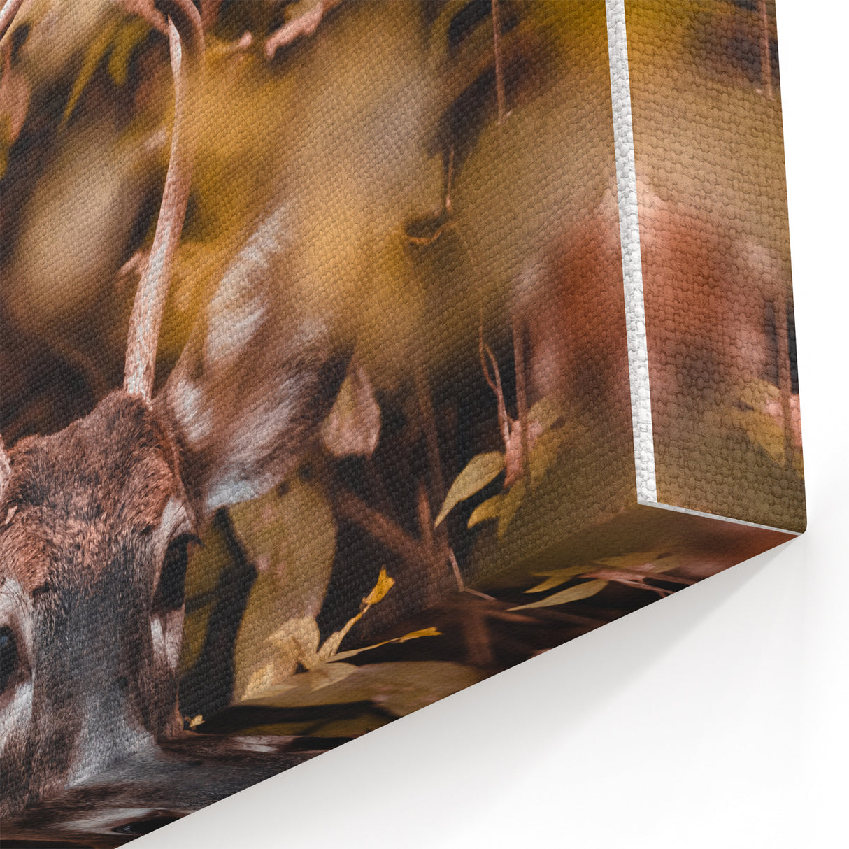 Majestic Autumn Deer – Fall Art Prints, Autumn Canvas Art