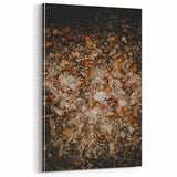 Earthy Autumn Leaves – Fall Canvas Art, Fall Wall Decor