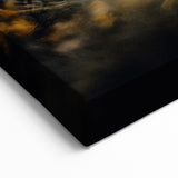 Golden Fern Meadow – Fall Canvas Art, Autumn Wall Decor