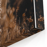 Autumn Fern Serenity – Fall Canvas Art, Fall Wall Decor