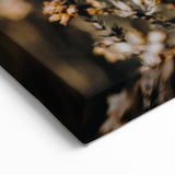 Minimalist Fall Wall Art – Dried Autumn Flowers Canvas Print