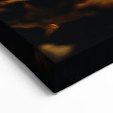 Golden Autumn Leaves Fall Wall Art – Nature Canvas Print