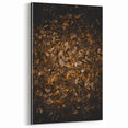 Rustic Fall Wall Art – Autumn Leaves Forest Floor Canvas Print